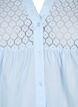 FLASH - Shirt with crochet detail, Cashmere Blue, Packshot image number 2