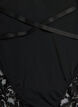 Hipster lace briefs with crossover detail, Black, Packshot image number 2