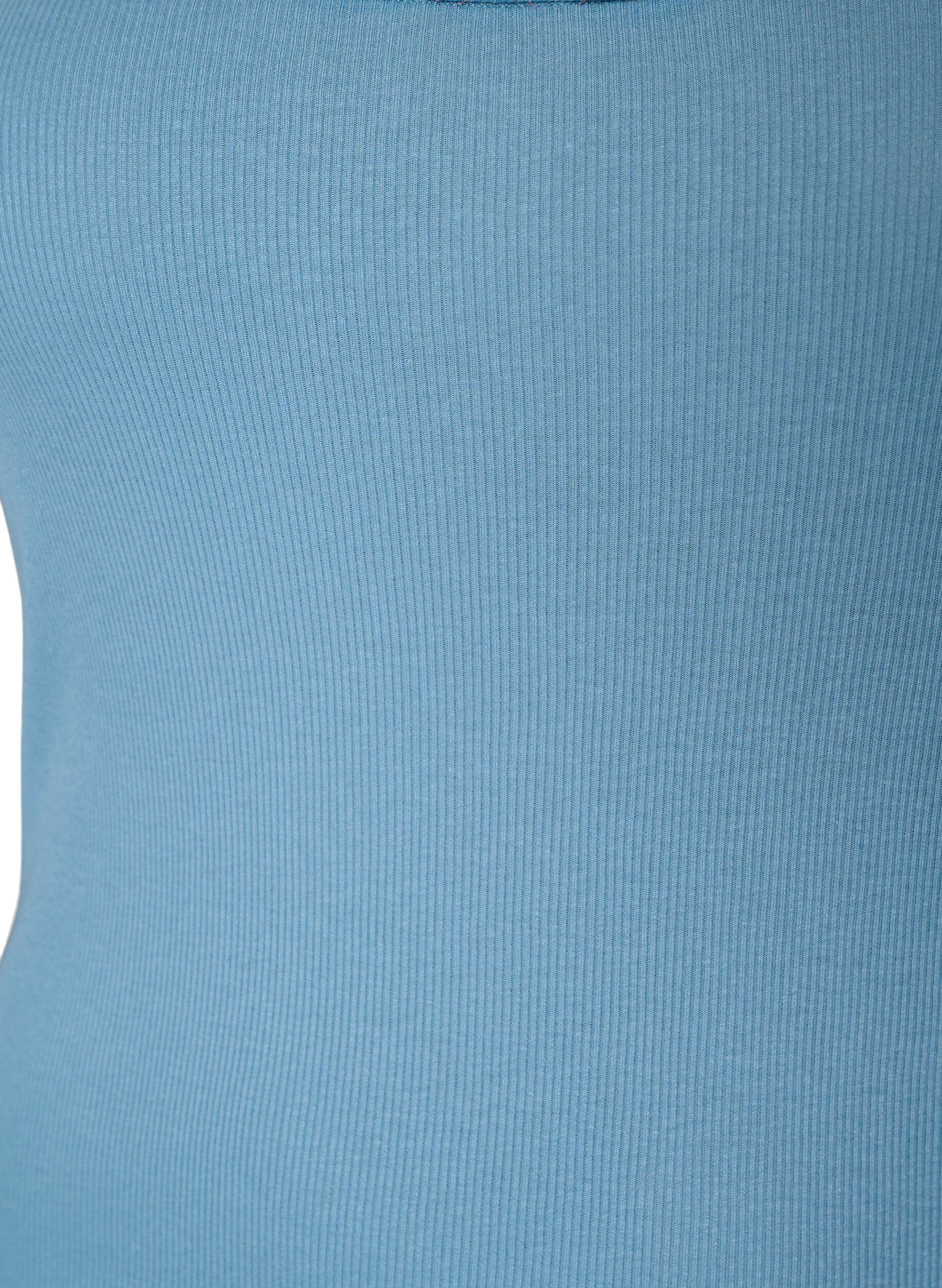 ZizzifashionTop with lace trim, Blue, Packshot image number 2