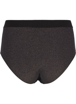 Bikini bottom, Black Gold Lurex, Packshot image number 1