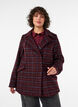 Checked jacket with pockets, Red, Model image number 0