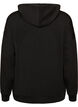 Jersey hoodie, Black, Packshot image number 1