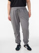 Loose workout trousers with pockets, Grey, Model image number 0