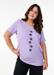 FLASH - T-shirt with motif, Purple, Model image number 0
