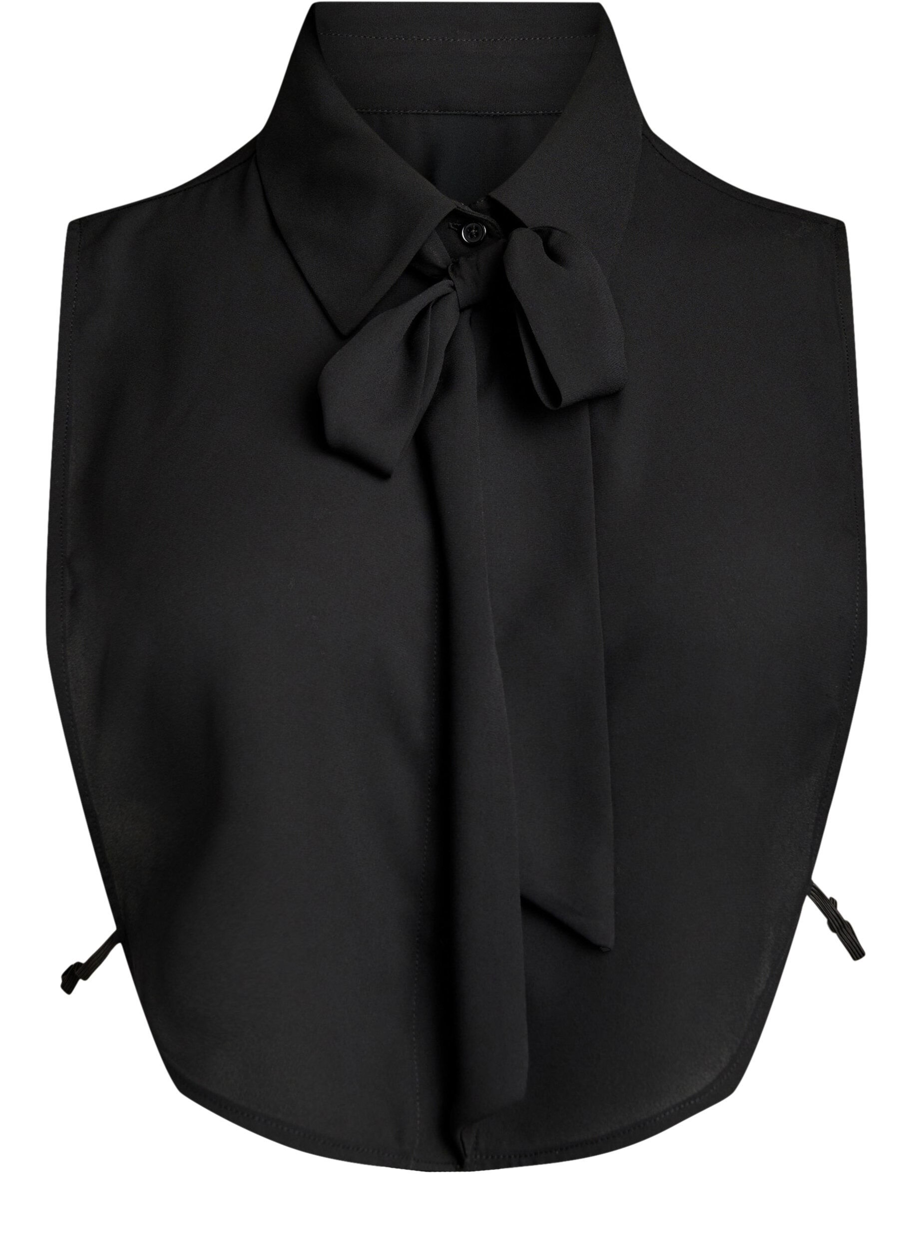 Collar insert with a detachable tie