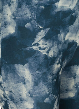 Bike shorts with print, Blue Cloud AOP, Packshot image number 2