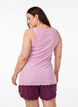 Top with lace trim, Pink, Model image number 2