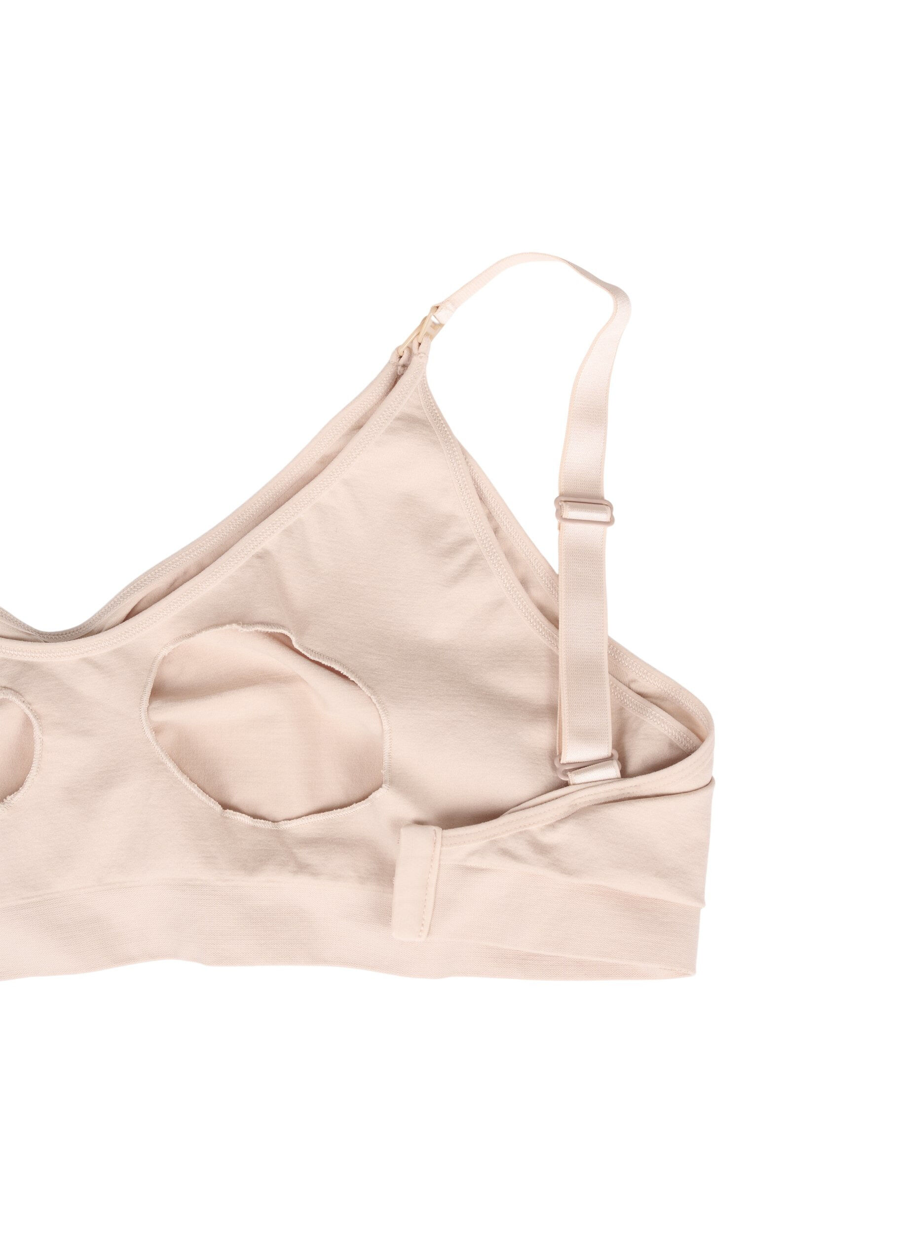 Zizzifashion Nursing bra, Beige, Packshot image number 4