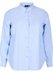 Long-sleeved cotton shirt, Light Blue, Packshot image number 0