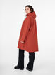 Rain jacket with pockets and hood, Red, Model image number 2
