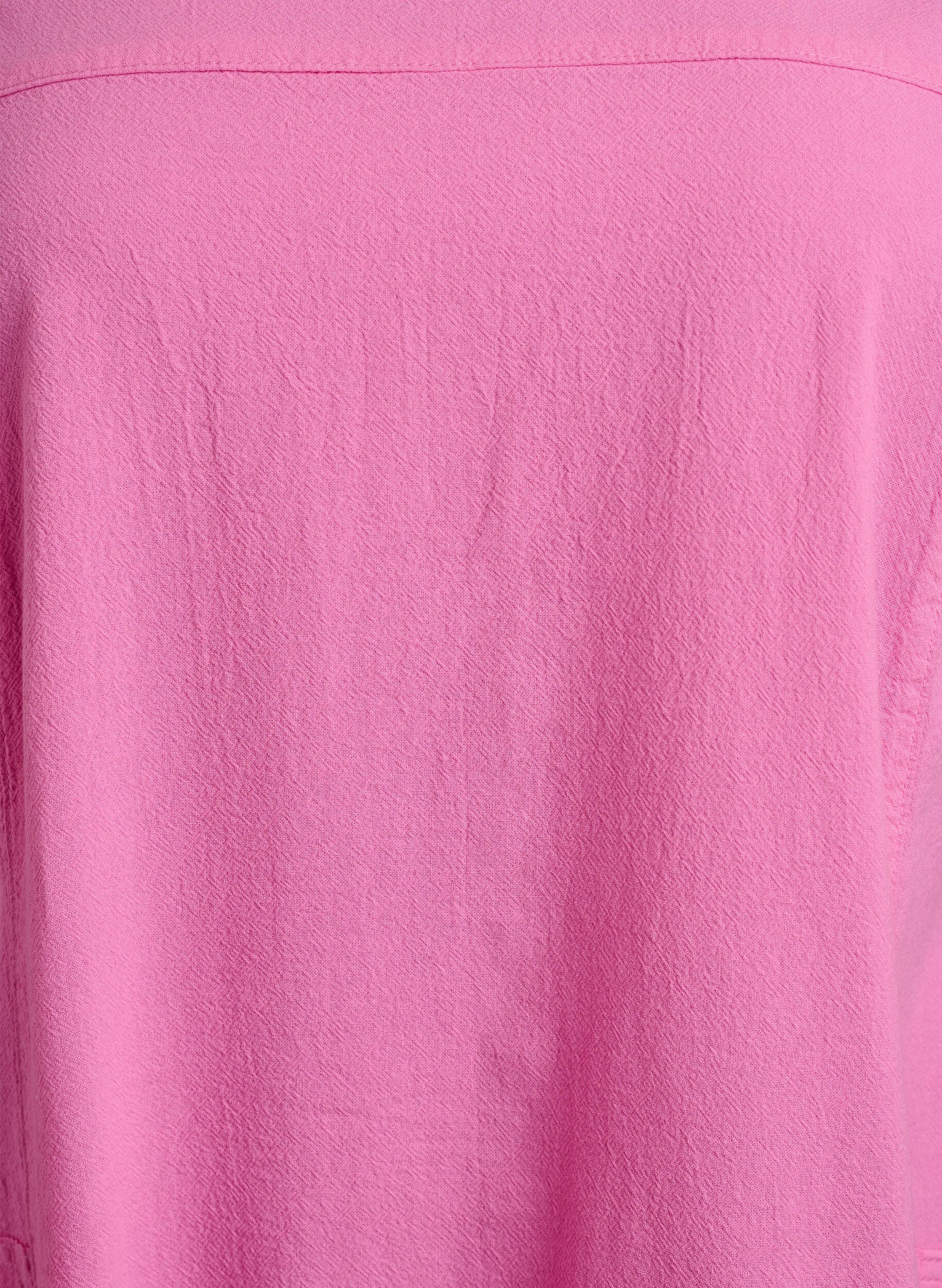 ZizzifashionShort-sleeved cotton dress, Pink, Packshot image number 2