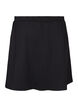 Skater skirt in viscose, Black, Packshot image number 1