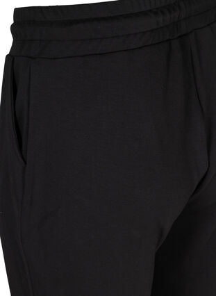 Sweatpants with pockets and drawstrings, Black, Packshot image number 3