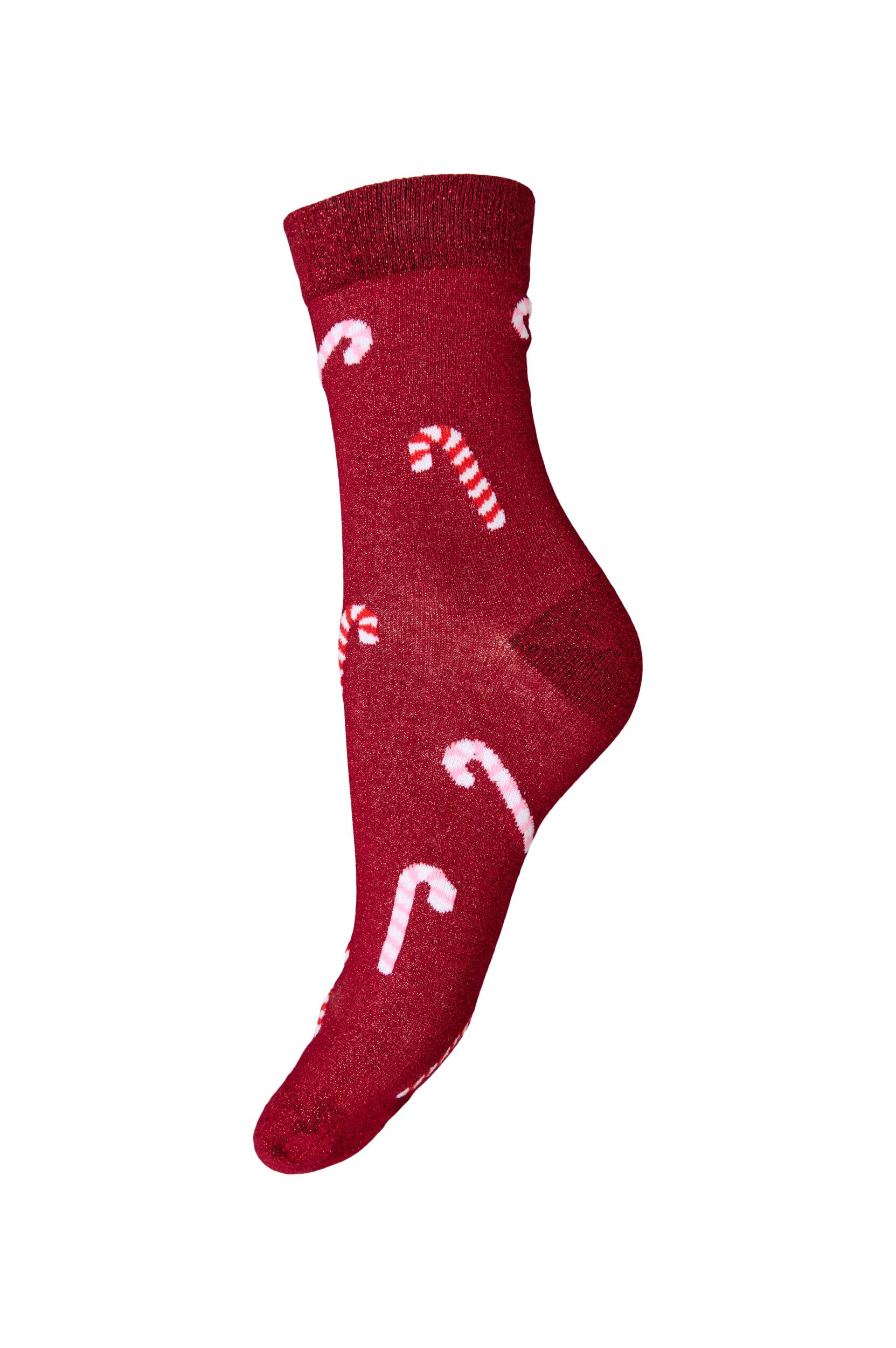 Zizzifashion 2-pack Christmas socks, Red, Packshot image number 2