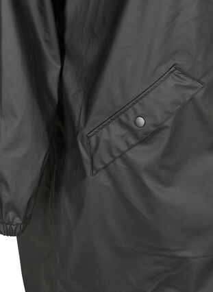 Rain jacket, Black, Packshot image number 3