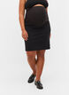 Close-fitting maternity skirt, Black, Model image number 2