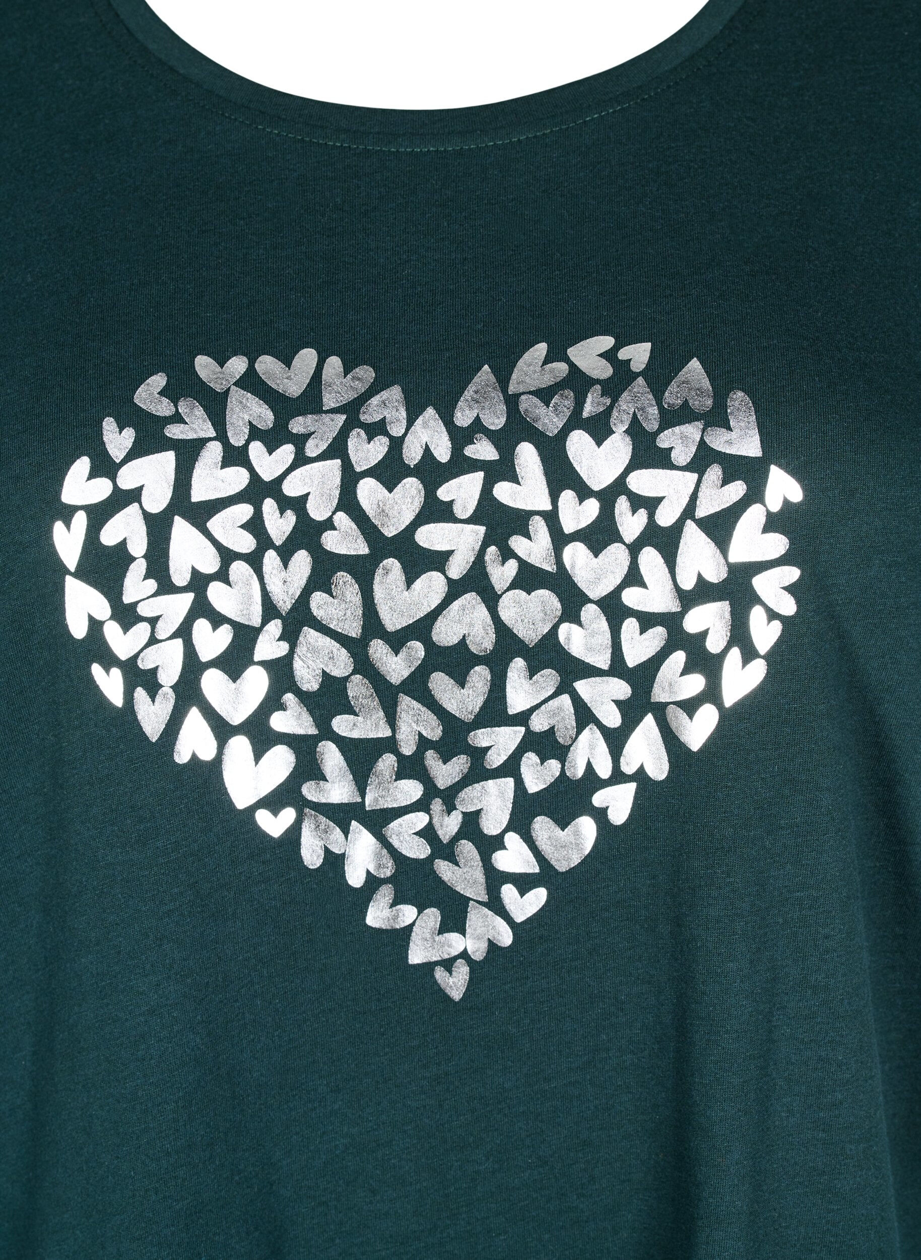 Zizzifashion FLASH - T-shirt with motif, Green, Packshot image number 2