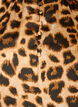 Dress with leopard print and ruffle details, Brown, Packshot image number 2
