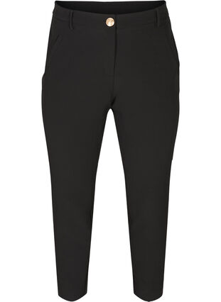 Classic ankle-length trousers, Black, Packshot image number 0