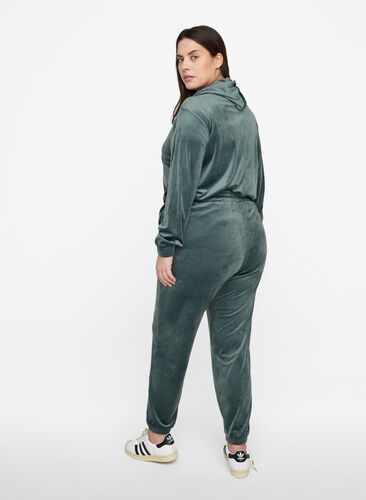 Homewear trousers, Balsam Green, Model image number 1