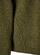 Loose knit sweater with prominent seams, Green, Packshot image number 3