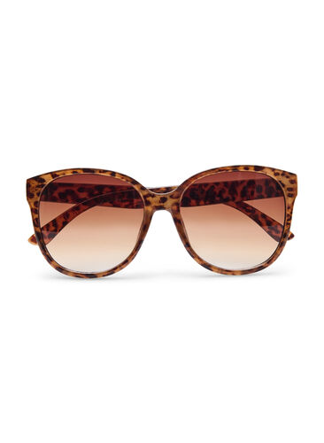 Patterned sunglasses, Brown Turtle, Packshot image number 0