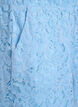Lace shorts with high waist and pockets, Blue, Packshot image number 2