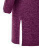 Long sleeved rib knit dress, Potent Purple Mel., Packshot image number 2