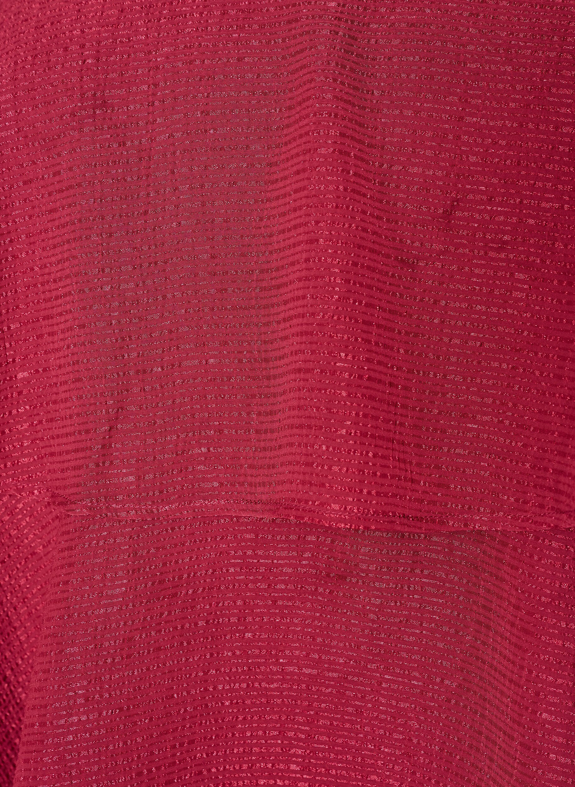 Zizzifashion Layered top with ruffles and spaghetti straps, Red, Packshot image number 2