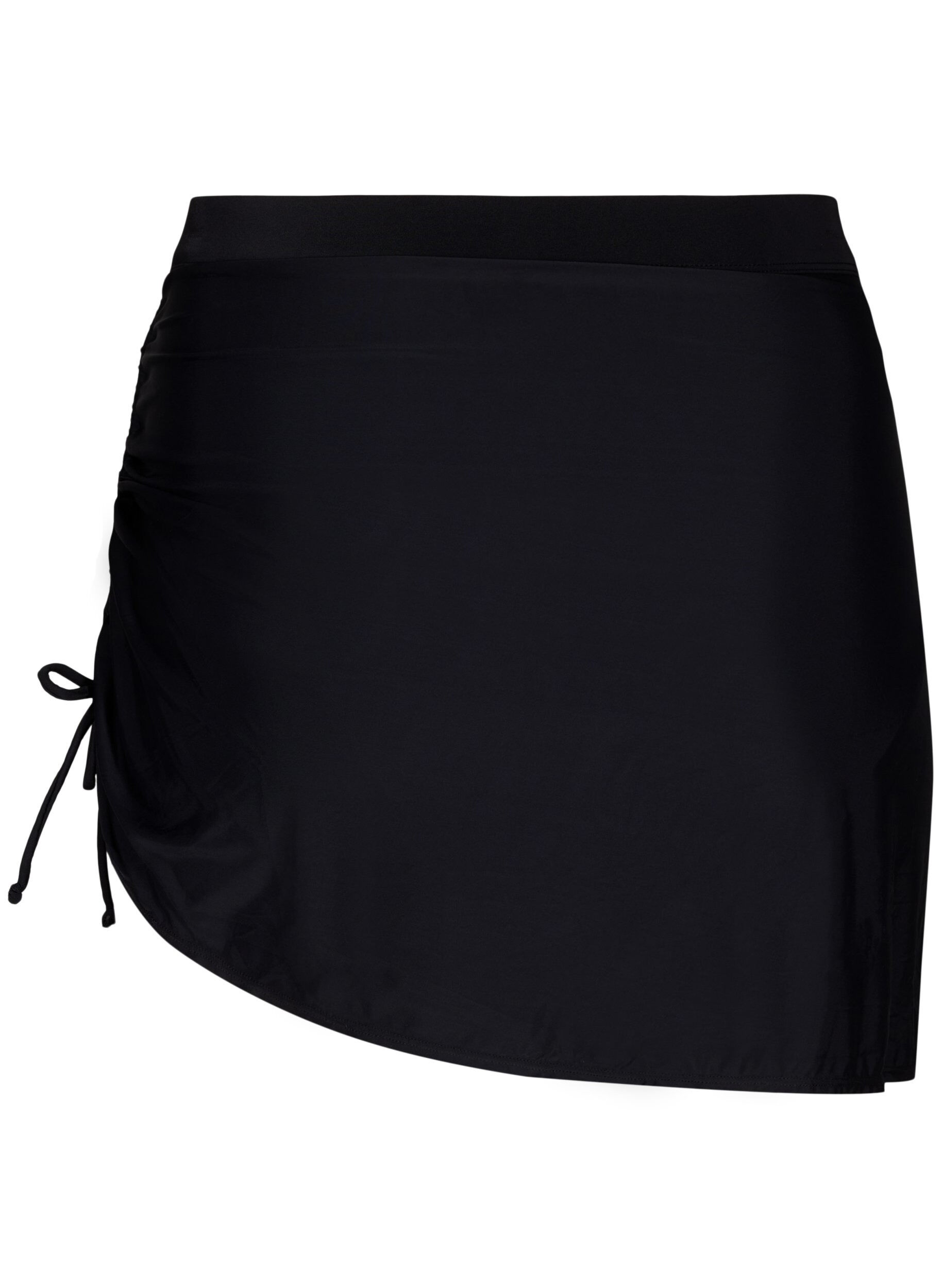 Zizzifashion Bikini skirt with attached briefs, Black, Packshot image number 1
