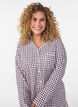 Cotton pyjama shirt with chest pocket, Red, Model image number 4