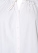 Shirt blouse with button fastening and tie-belt, White, Packshot image number 2