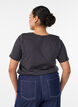 T-shirt with motif, Grey, Model image number 2