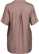 Tunic with collar and side pockets, Brown, Packshot image number 1