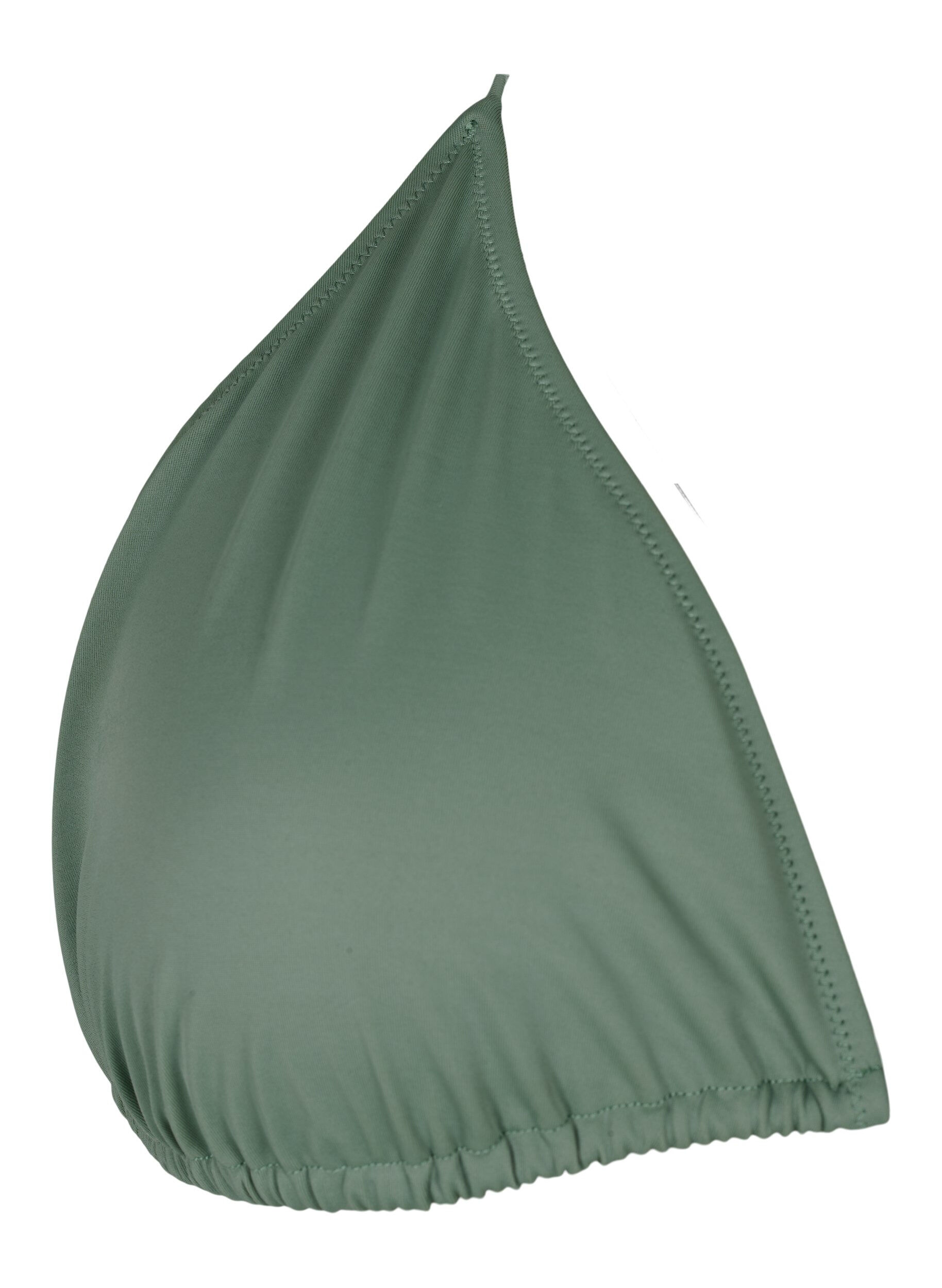 Zizzifashion Triangle bikini bra, Green, Packshot image number 2
