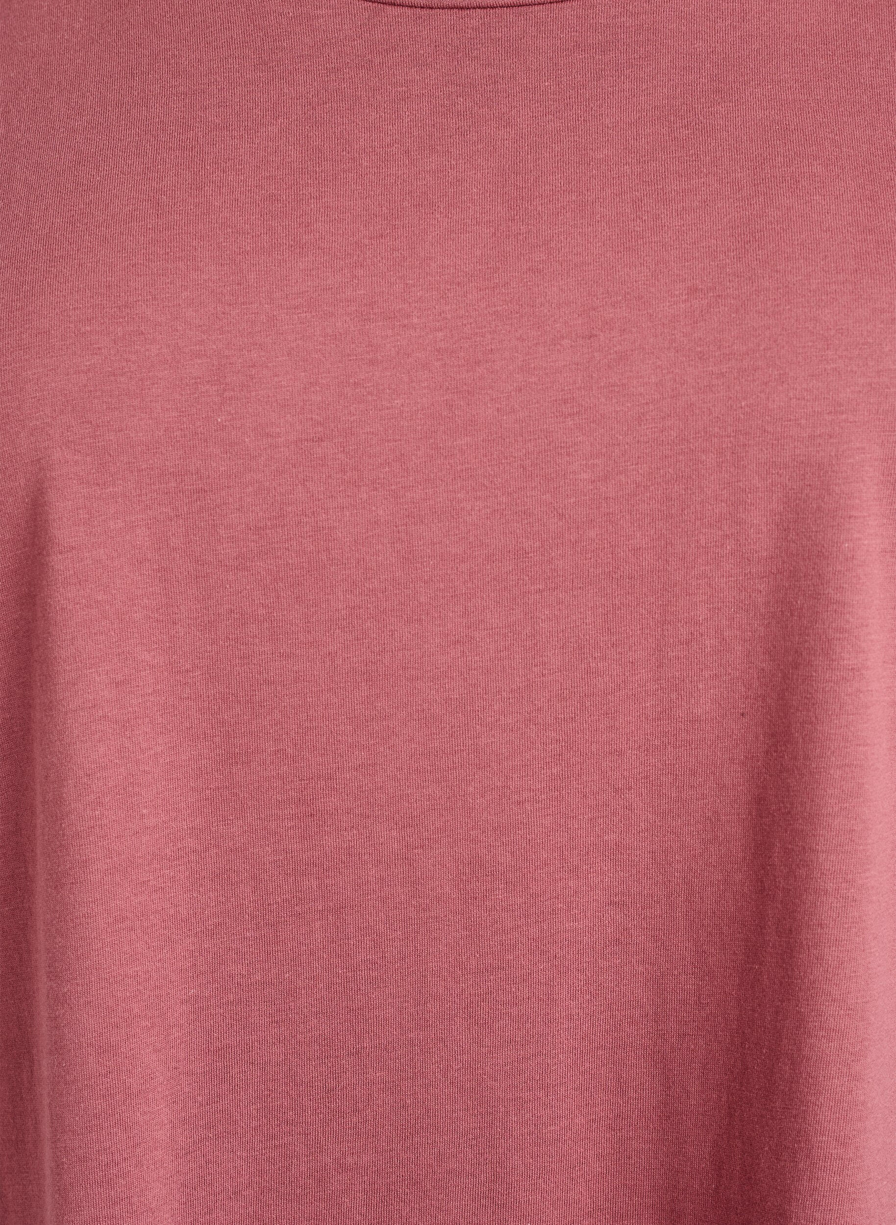 Zizzifashion Short-sleeved t-shirt in a cotton blend, Rose, Packshot image number 2