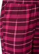Checked cotton pyjama bottoms, Red, Packshot image number 2