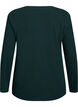 Basic jersey blouse with long sleeves, Green, Packshot image number 1