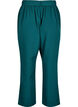 Loose trousers with high waist and tie belt, Green, Packshot image number 1