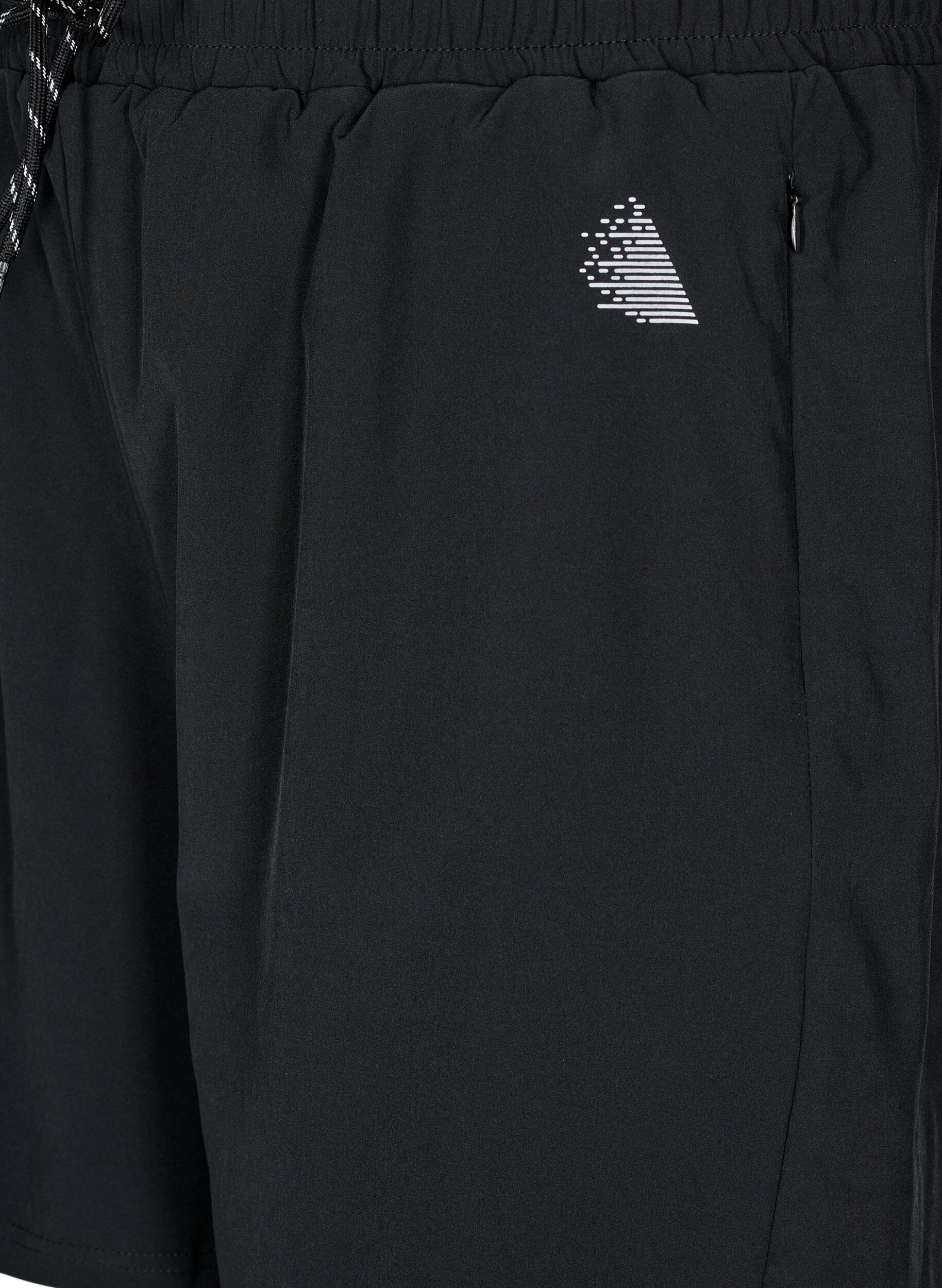 Zizzifashion Training shorts with inner shorts, Black, Packshot image number 2