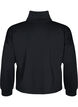 Sweatshirt in modal mix with high neck, Black, Packshot image number 1