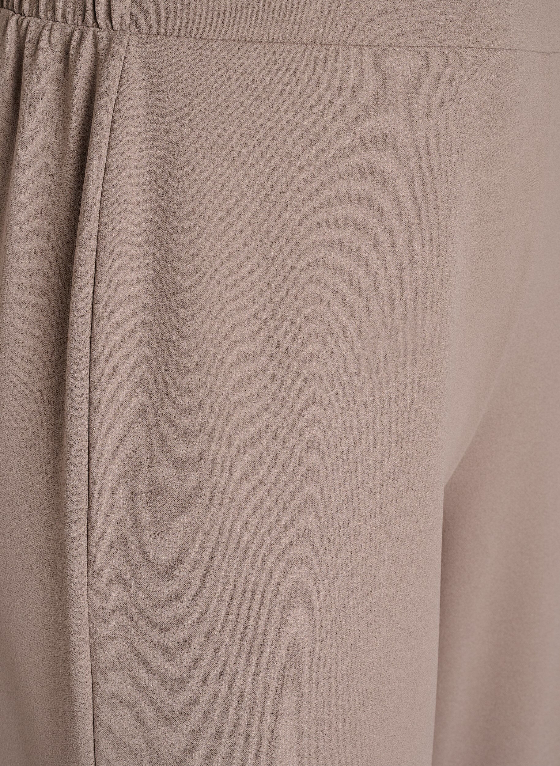 Zizzifashion FLASH - Wide-leg trousers, Beige, Packshot image number 2