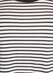 T-shirt with TENCEL&trade; Lyocell and stripes, White, Packshot image number 2