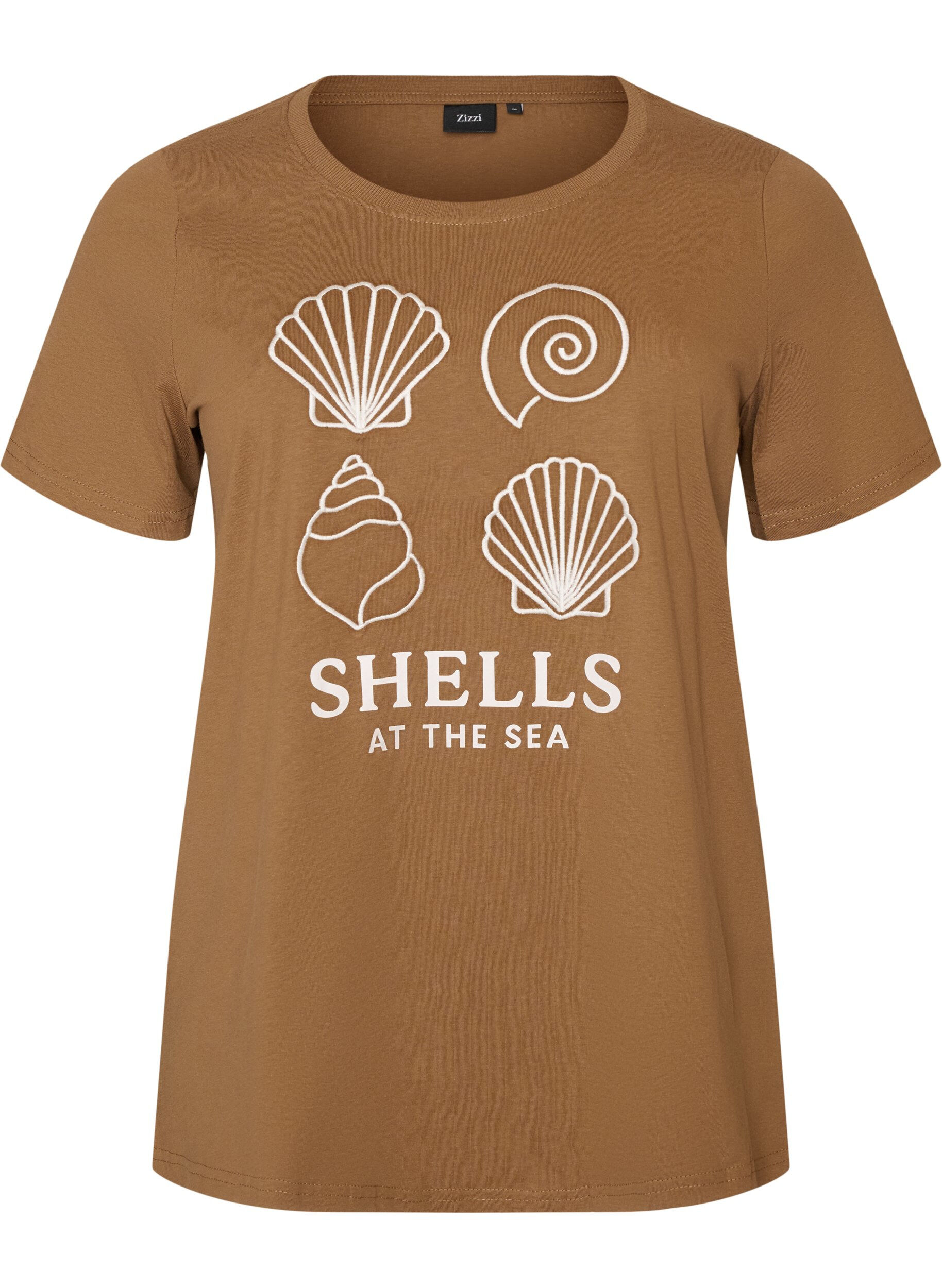 Cotton T-shirt with print