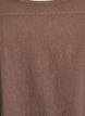 Short sleeve cotton dress, Brown, Packshot image number 2