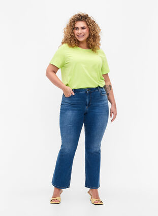 Basic cotton t-shirt, Sharp Green, Model image number 1