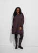 Loose sweatshirt dress with pockets, Brown, Model image number 3