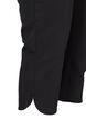 Close fitting cotton blend capris, Black, Packshot image number 3