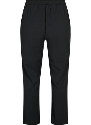 FLASH - Trousers with straight fit, Black, Packshot image number 1