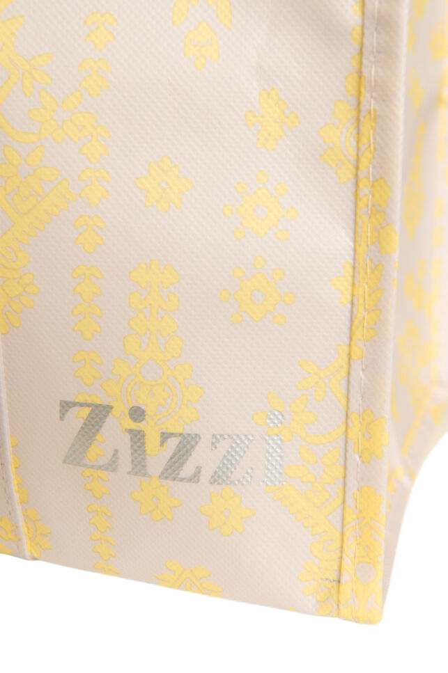 Shopping bag with zipper, Grey, Packshot image number 2